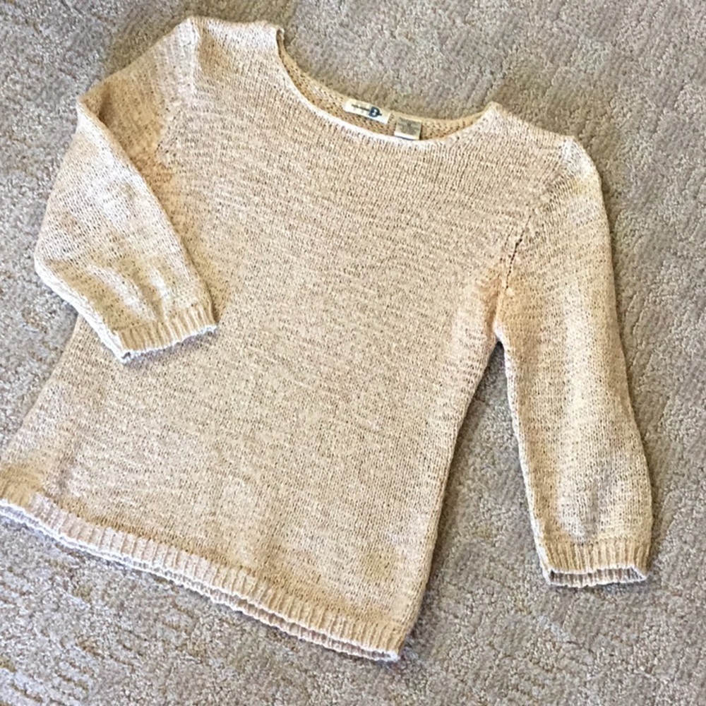 Beige size Med Stretchy top. Gently used.